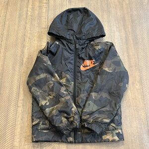 Nike Little Boys Full Zip Windrunner Fleece Hoodie Jacket